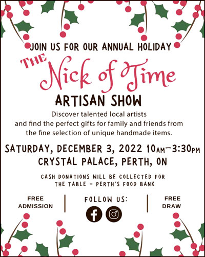 Featured image for Nick of Time Artisan Show